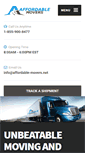 Mobile Screenshot of affordable-movers.net